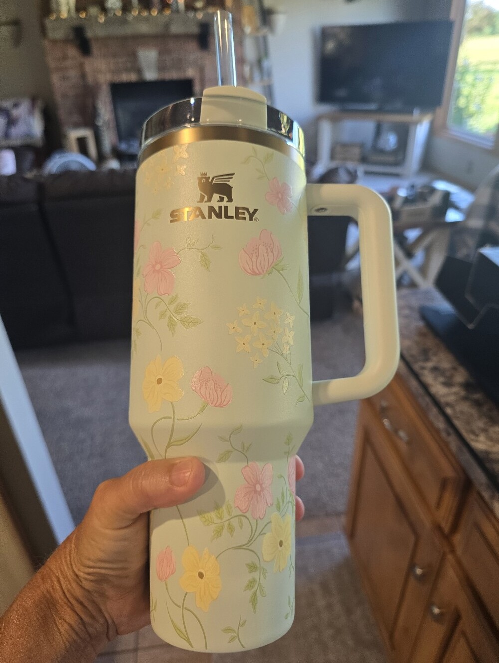 Stanley 40 Oz Spring Blossom Please Read Description